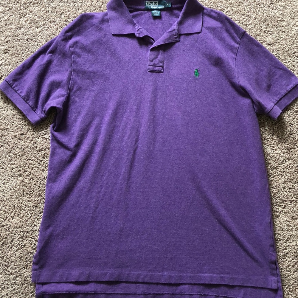 POLO Ralph Lauren Purple Polo Size XL